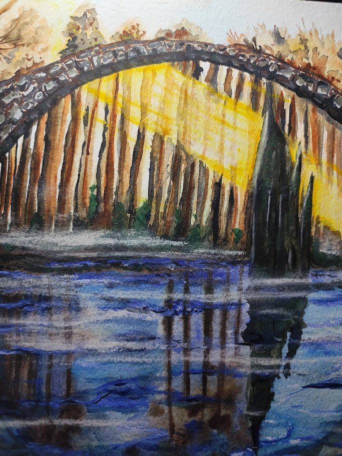 Rakotzbrücke im Herbst