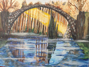 Rakotzbrücke im Herbst